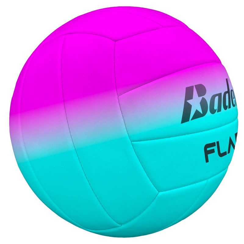 slide 2 of 3, Baden Volleyball - Blue/Pink: PVC Shell, All Ages, Durable Sports Equipment, 1 ct