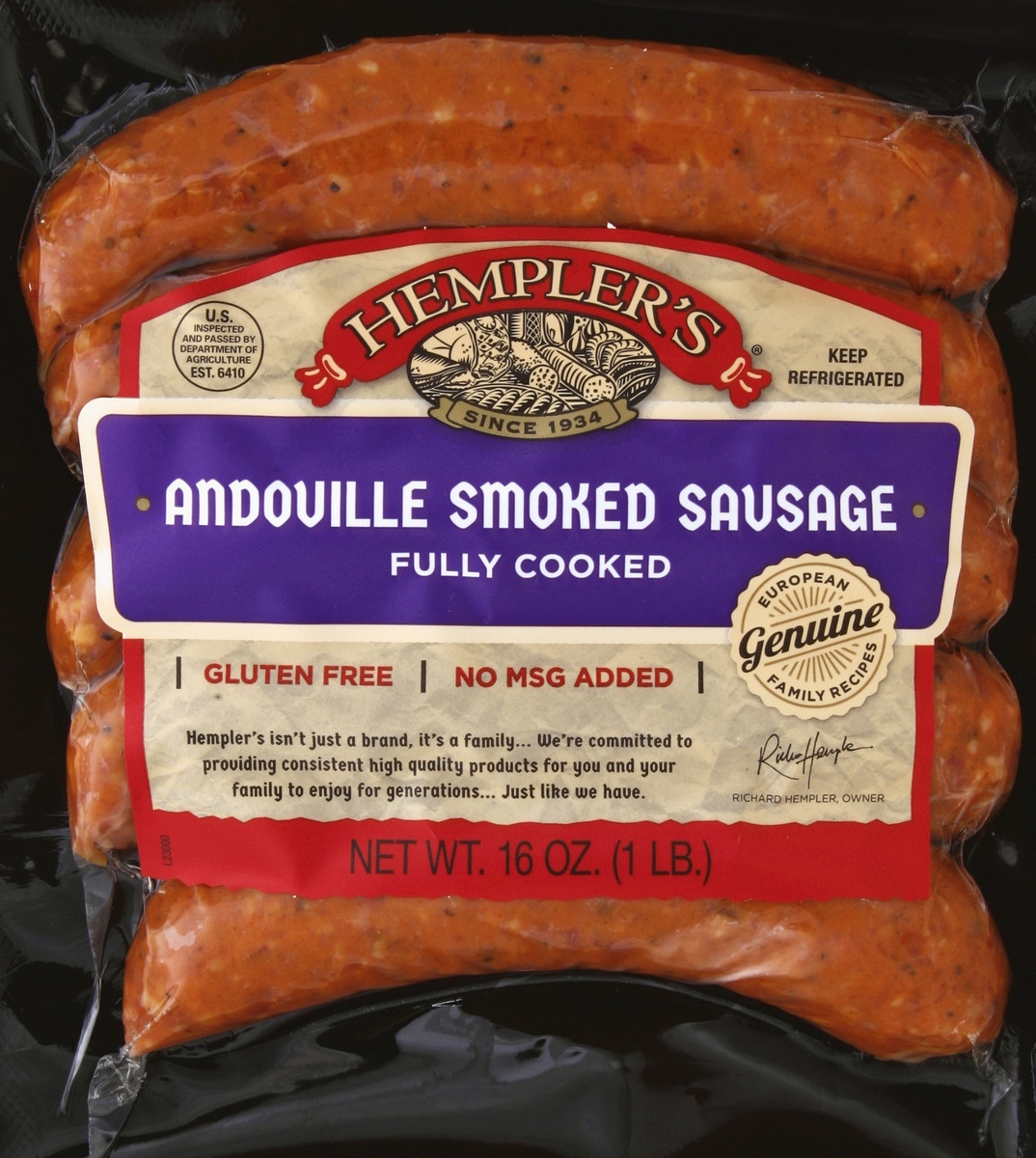 Hempler's Sausage 16 oz 16 oz Shipt