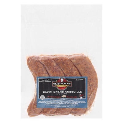 slide 1 of 1, Ulis Famous Cajun Brand Andouille Sausge, 1 ct