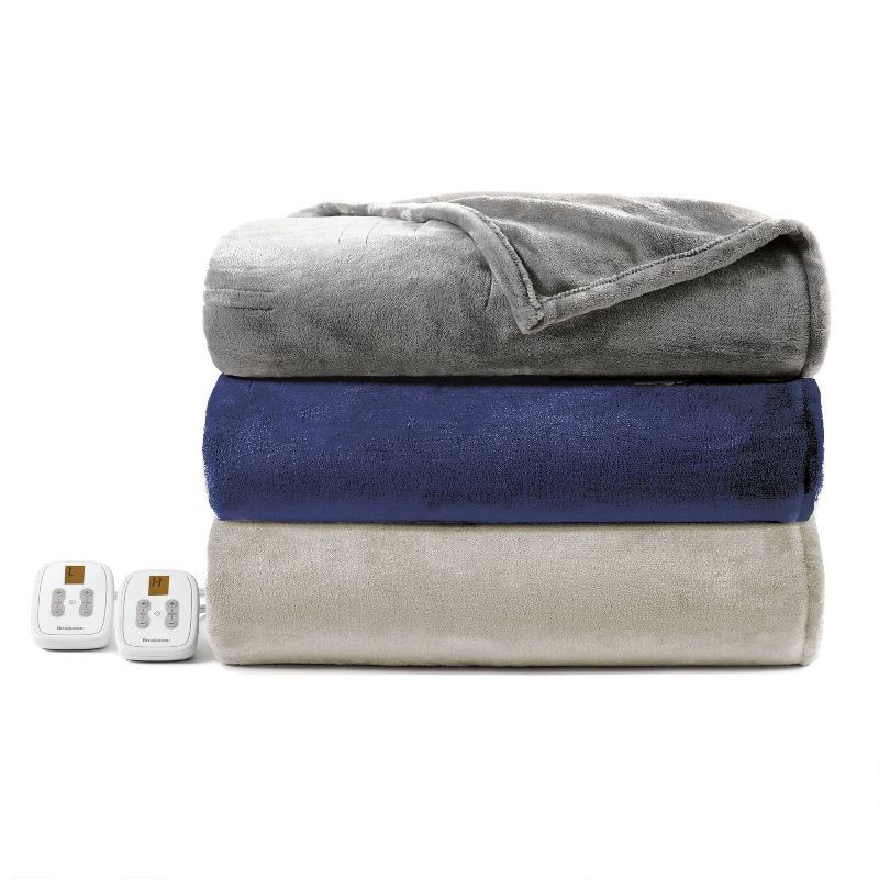 Brookstone heated best sale blanket king