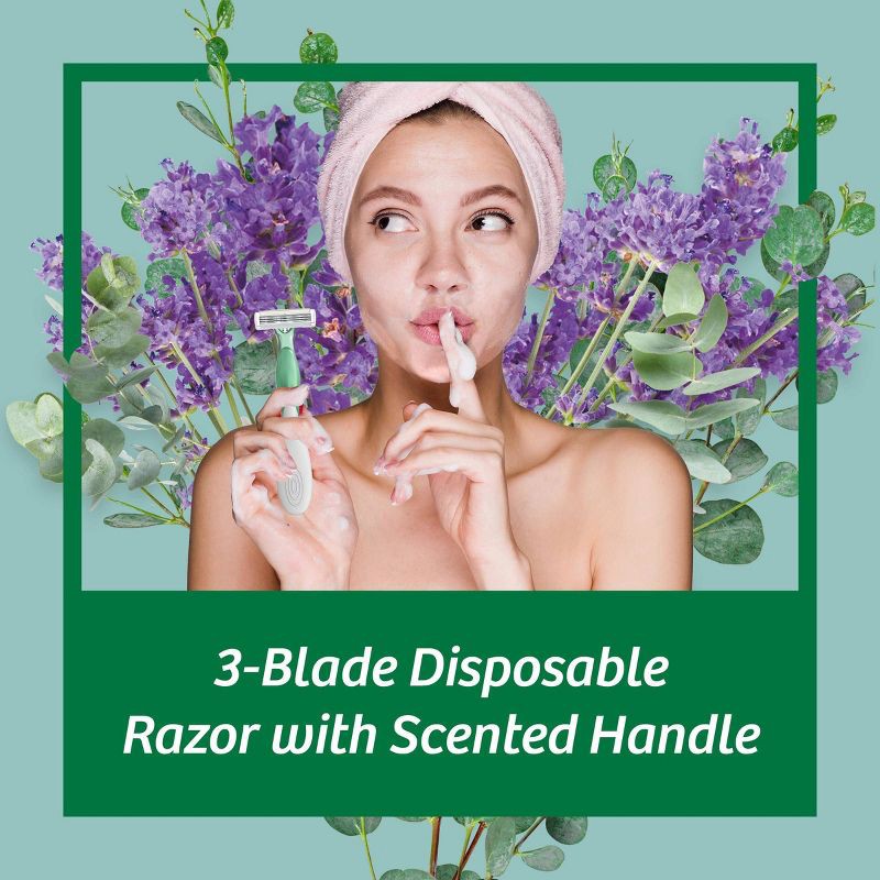 slide 7 of 8, BiC Women's Soleil Escape 3-Blade Razors - 12ct, 12 ct