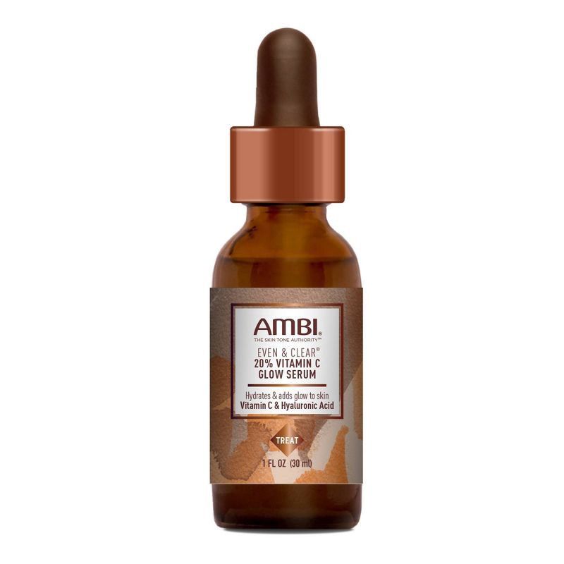 slide 2 of 6, AMBI Even & Clear 20% Vitamin C Infused Face Glow Serum - 1 fl oz, 1 fl oz