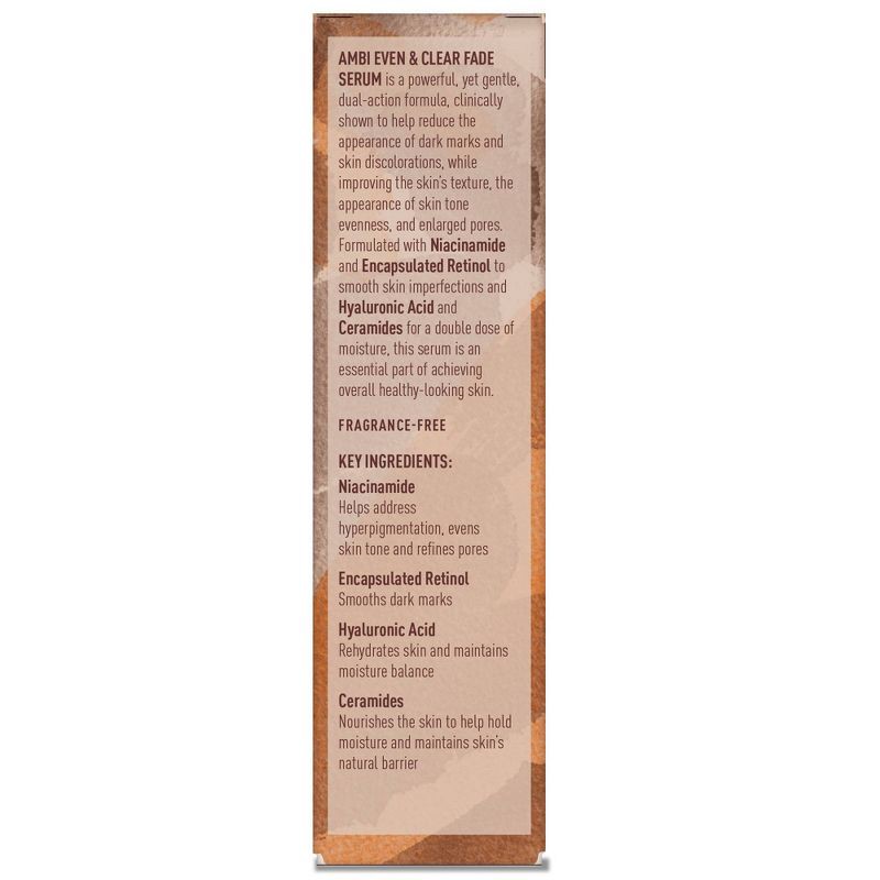 slide 6 of 6, AMBI Even & Clear Fade Serum Retinol - 1 fl oz, 1 fl oz