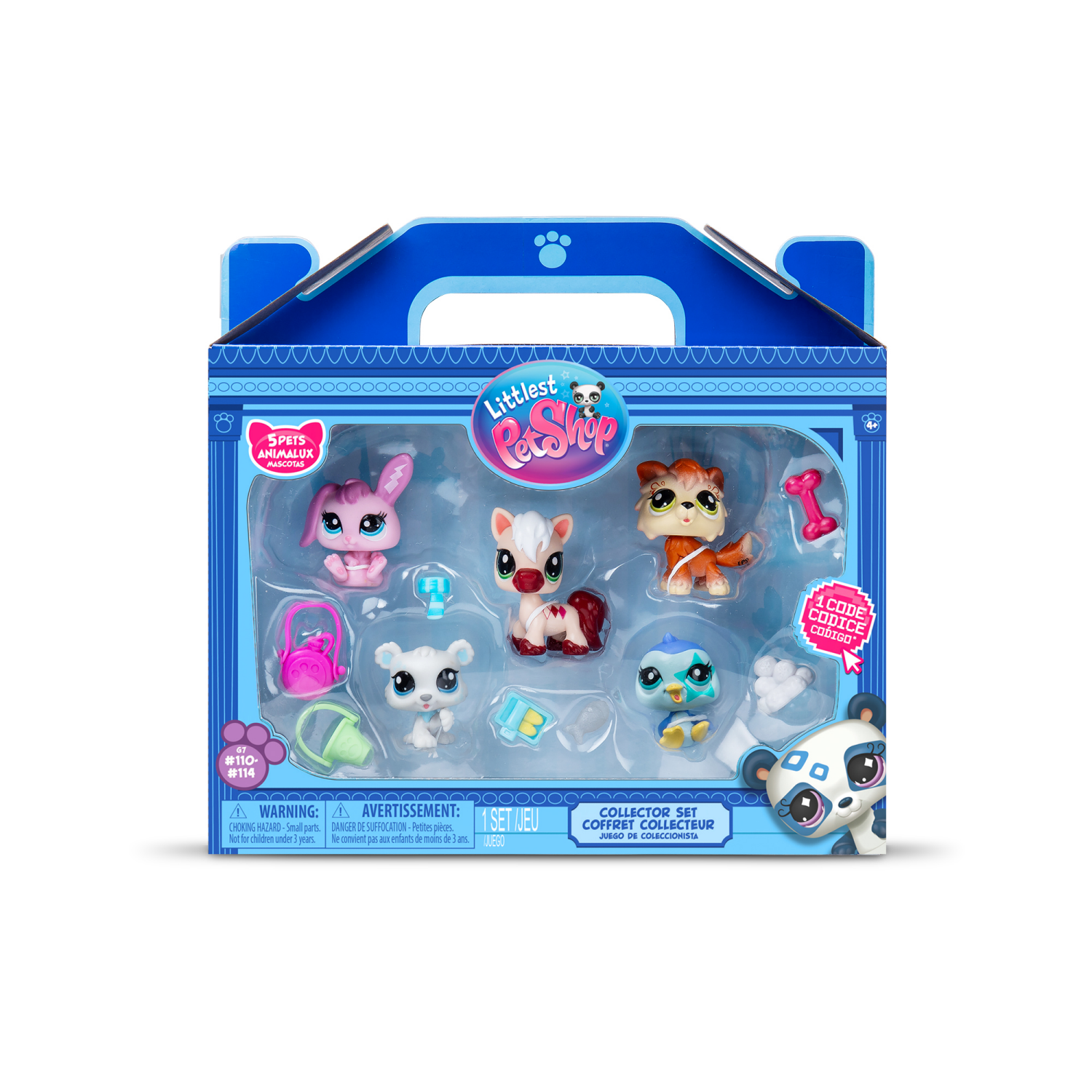 slide 3 of 6, Littlest Pet Shop Winter Theme Collector 5-Pack, 1 ct