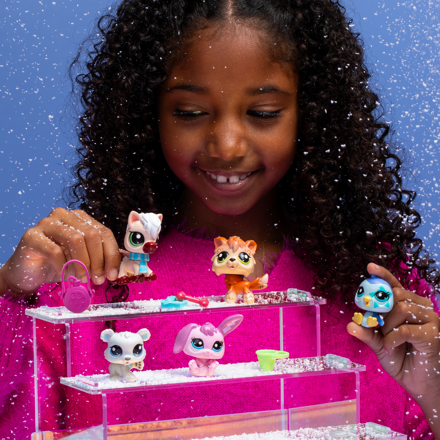 slide 4 of 6, Littlest Pet Shop Winter Theme Collector 5-Pack, 1 ct