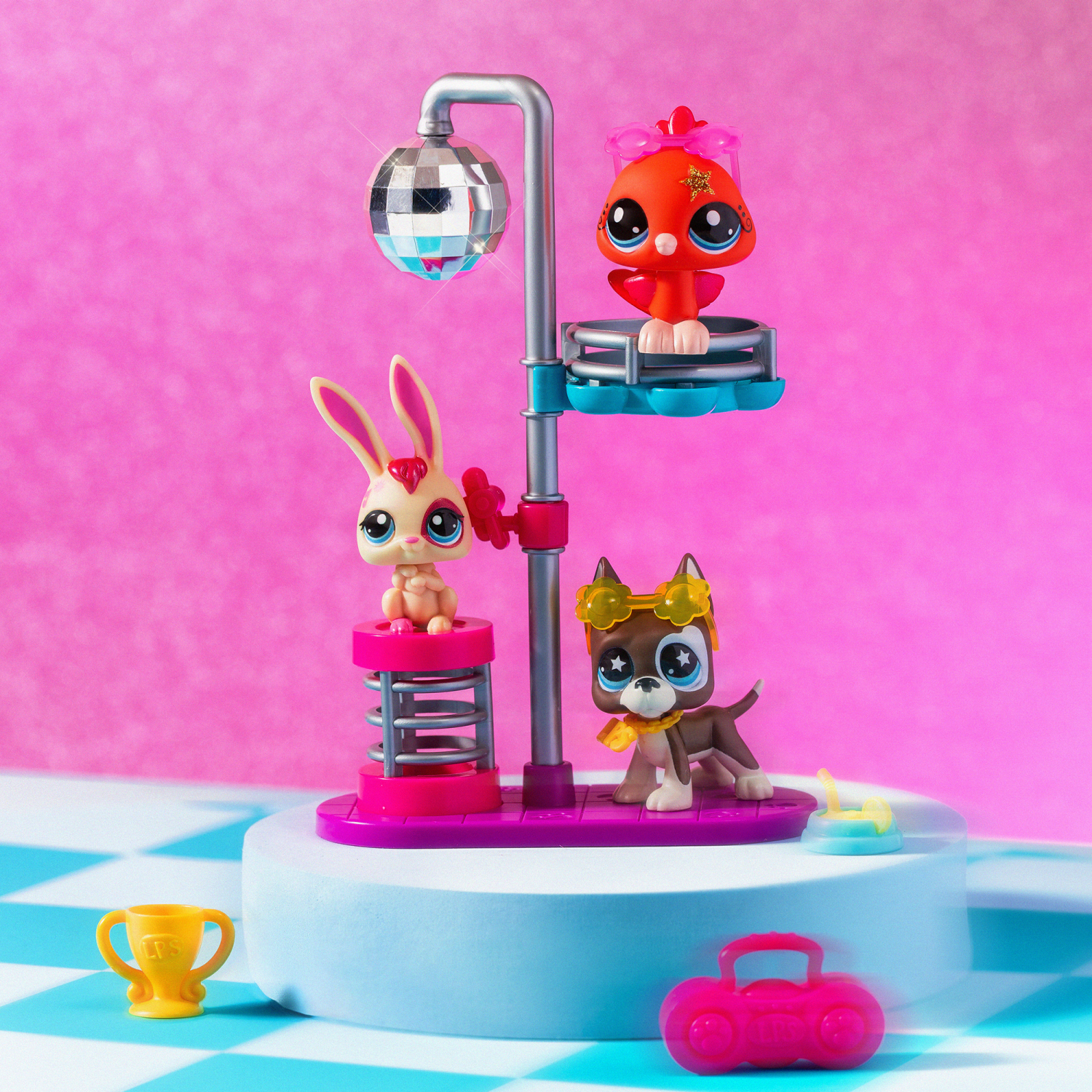 slide 8 of 8, Littlest Pet Shop PlayPack Disco Nights, 1 ct