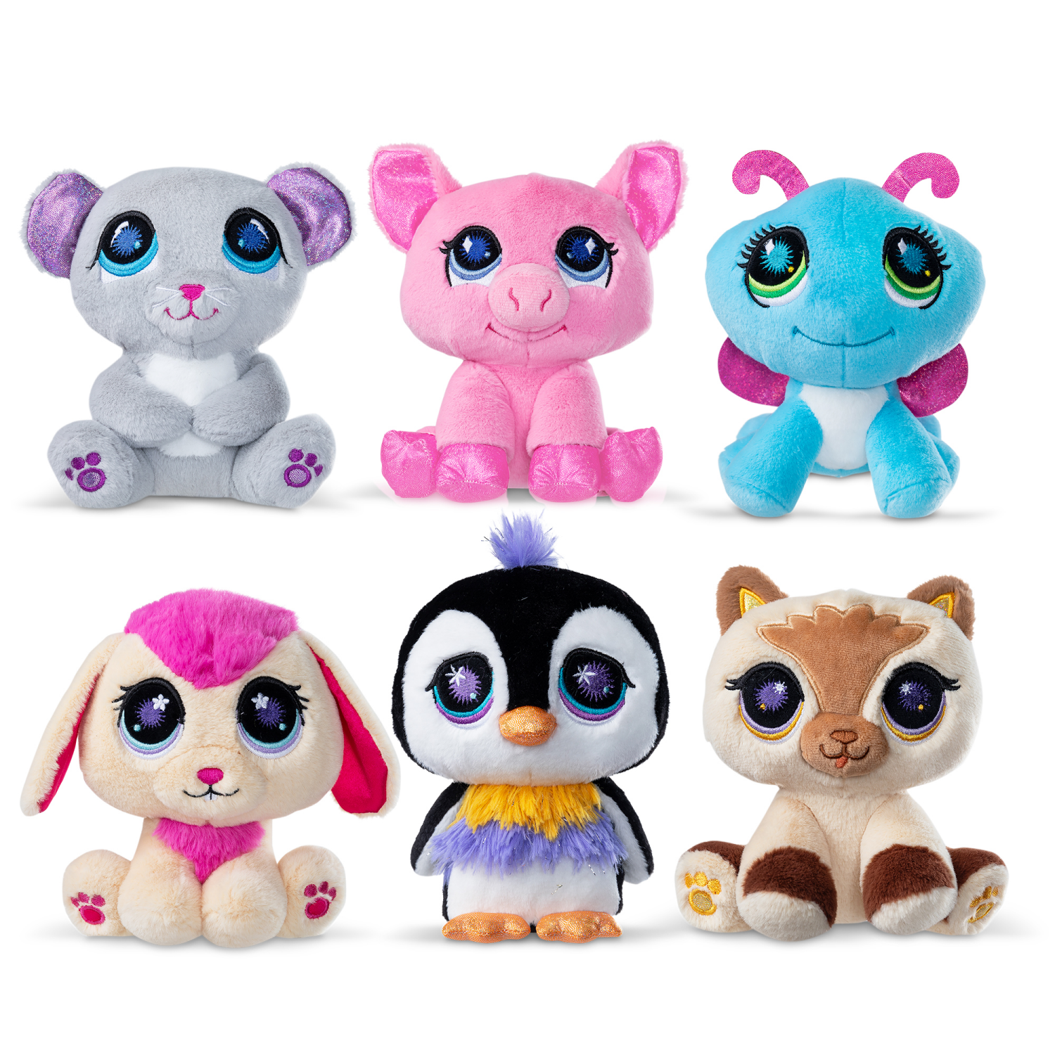 slide 7 of 8, LITTLEST PET SHOP LPS 6" Cuddle Plush Pet Asrt, 6 in