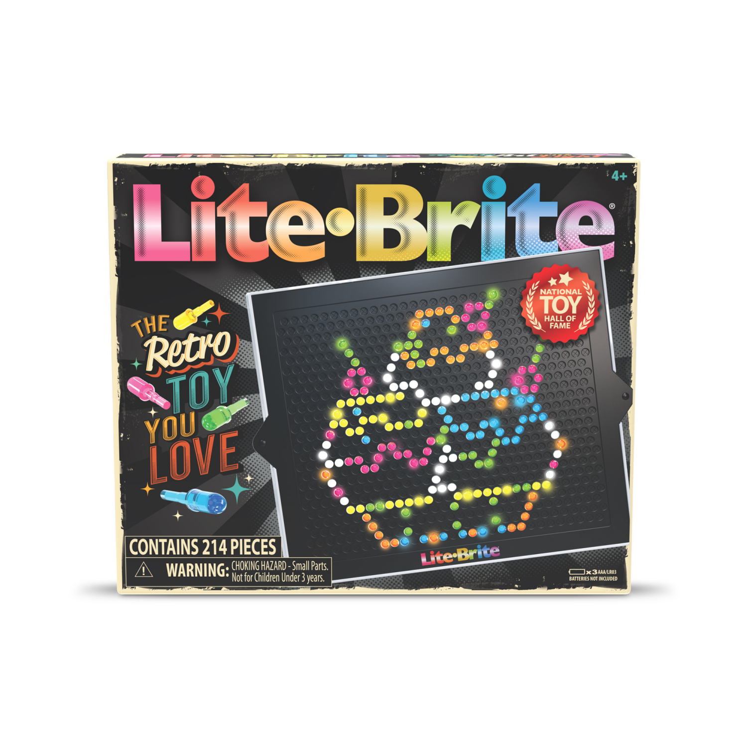 slide 4 of 7, Lite-Brite 214 Pieces Sailboat Cruise Glowing Pegs 1 ea, 1 ct