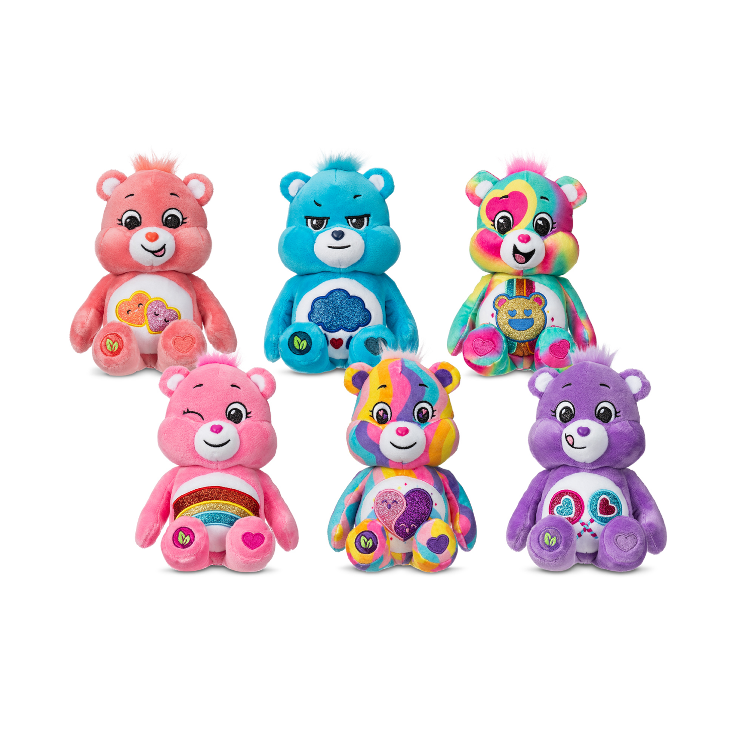 slide 3 of 4, Care Bears Glitter Plush, 1 ct