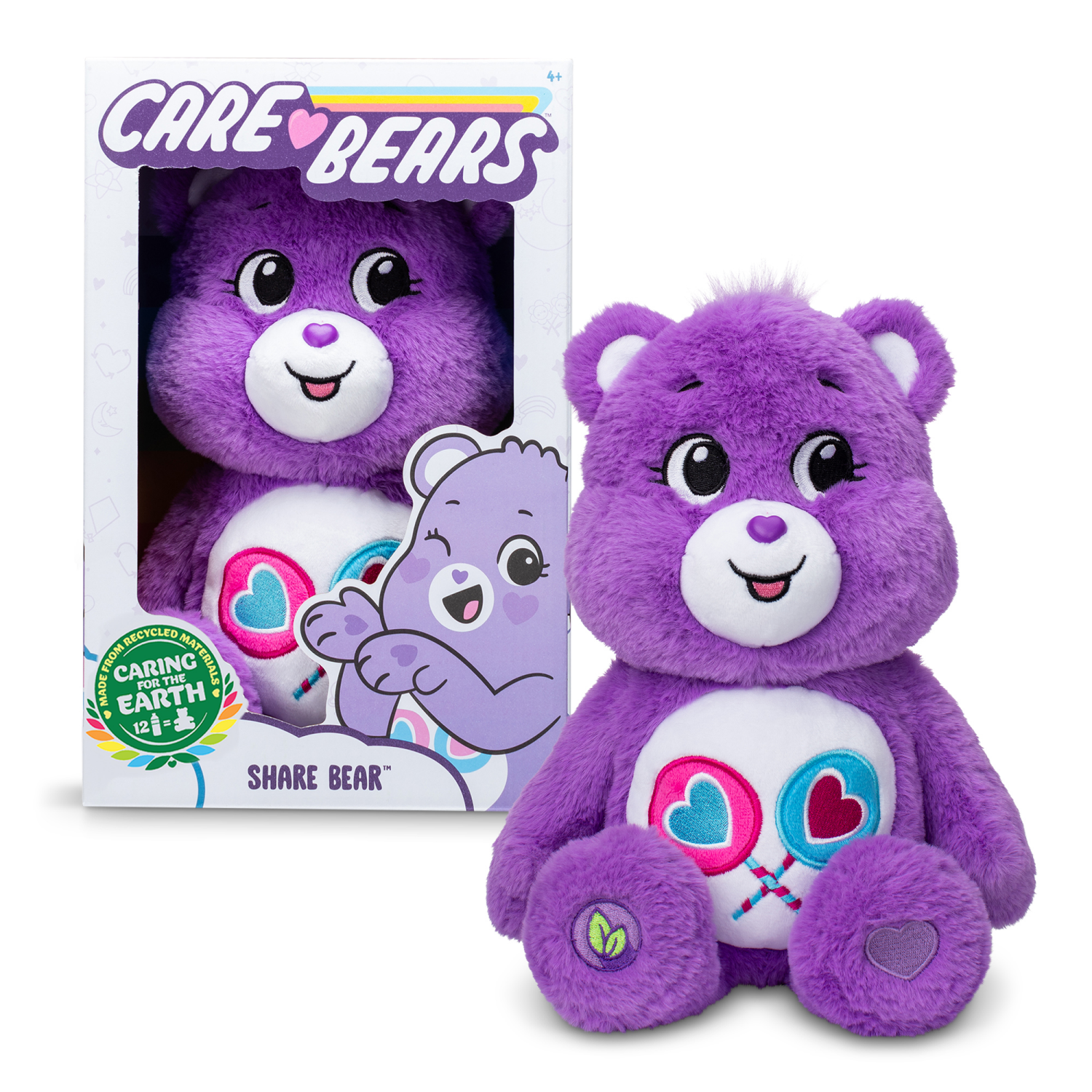 slide 4 of 8, Care Bears 14" Classic Plush Asst, 1 ct