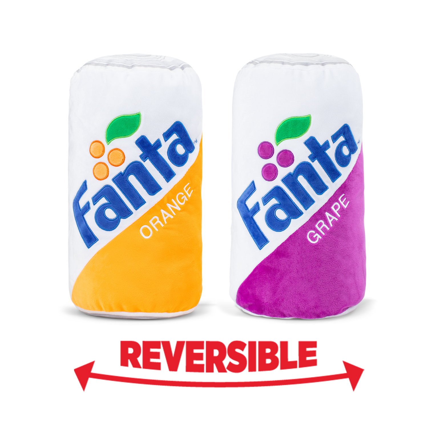 slide 3 of 5, Coca Cola Reversible Plush Cans Ast, 1 ct