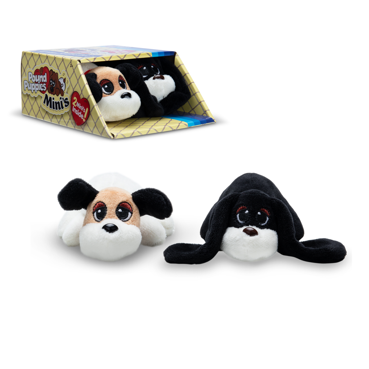 slide 1 of 4, Pound Puppies 2 pack – Mini Classics, 2 ct