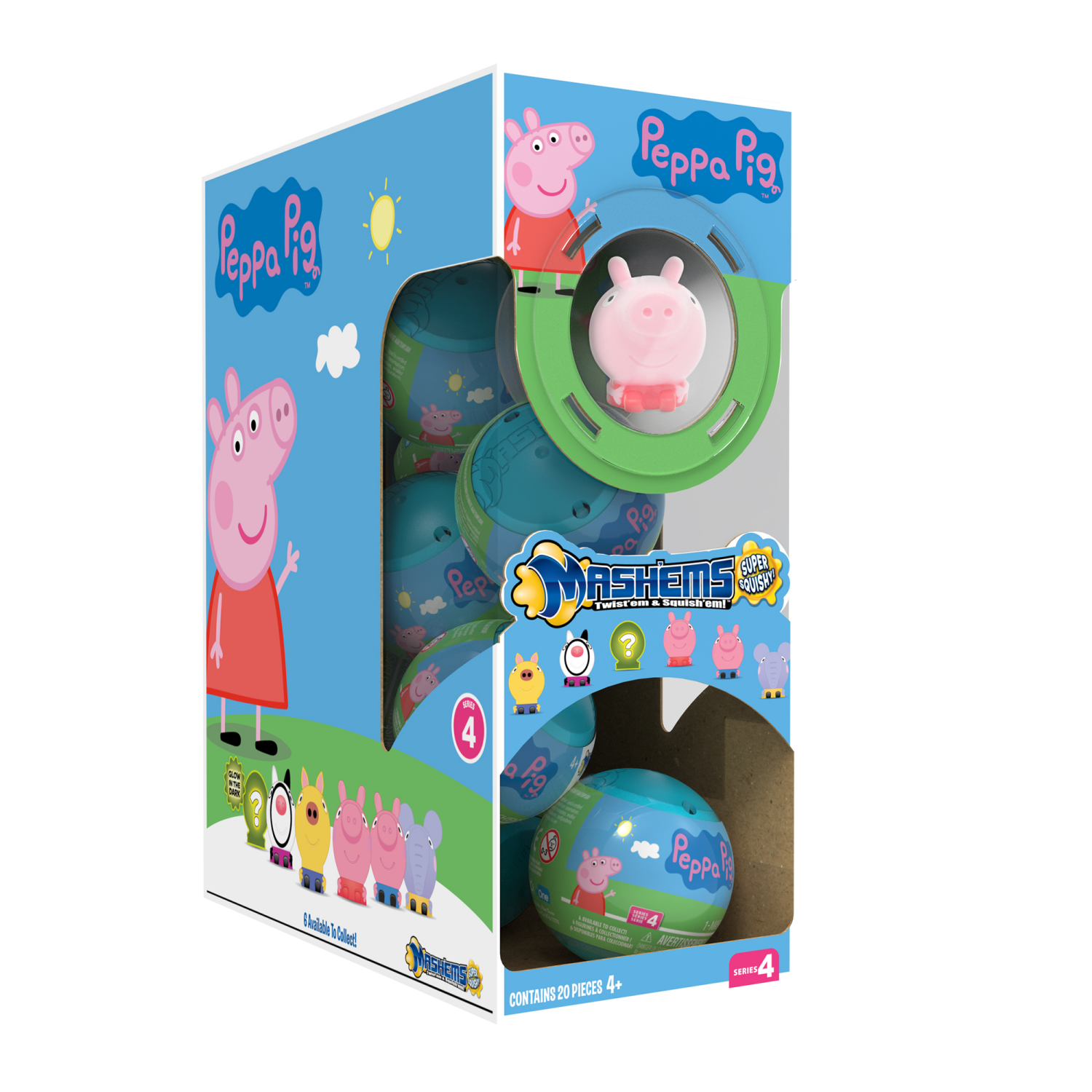 slide 6 of 6, Mashems Peppa Pig, 1 ct