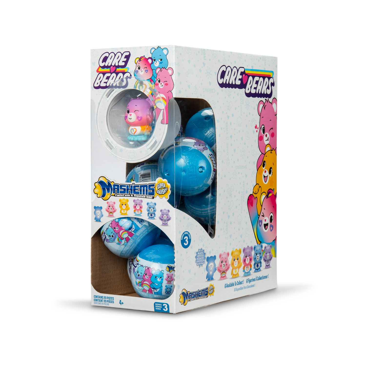 slide 5 of 5, Mash'ems Mashems Care Bears, 1 ct