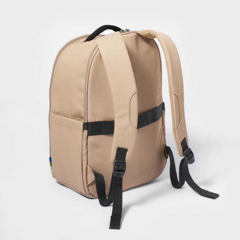 slide 4 of 6, 17.5" Backpack Beige - Open Story™️, 1 ct