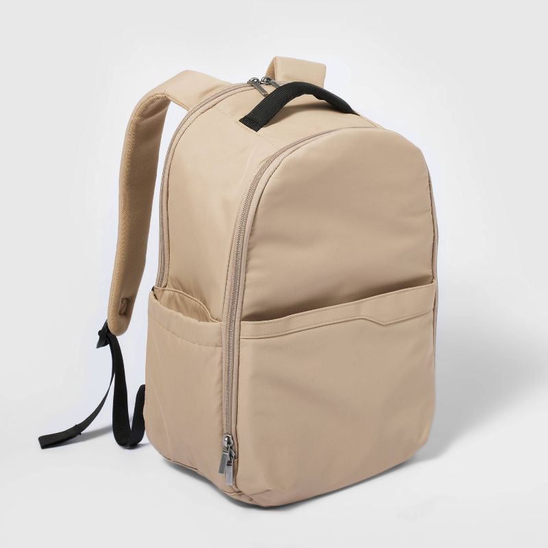 slide 1 of 6, 17.5" Backpack Beige - Open Story™️, 1 ct