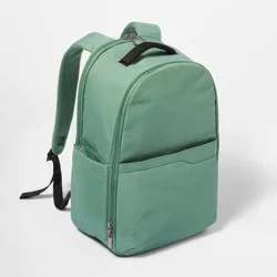 17.5" Backpack Dark Ivy - Open Story™️: High School Laptop Bag, Recycled Material