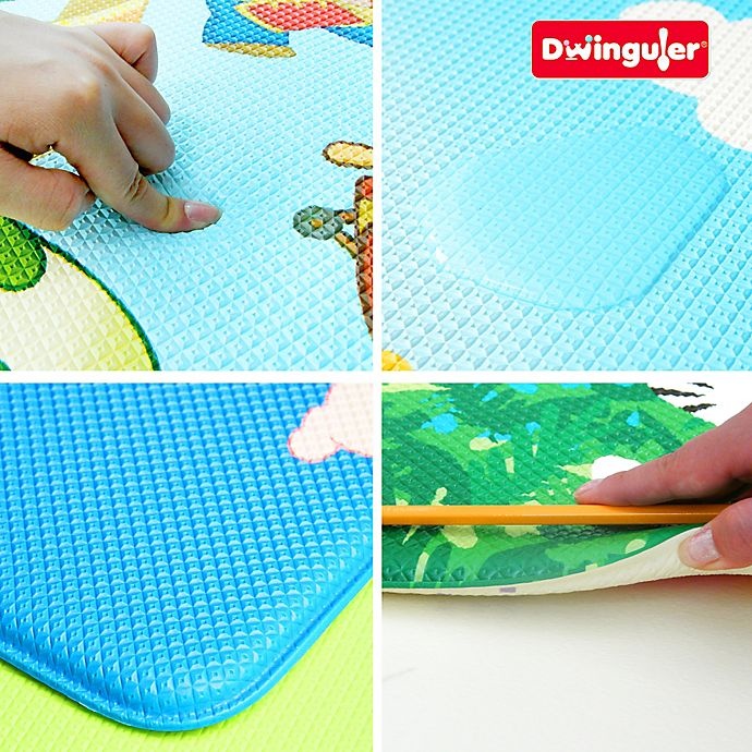 slide 5 of 5, Dwinguler Large Kid's Playmat - Dinoland, 1 ct