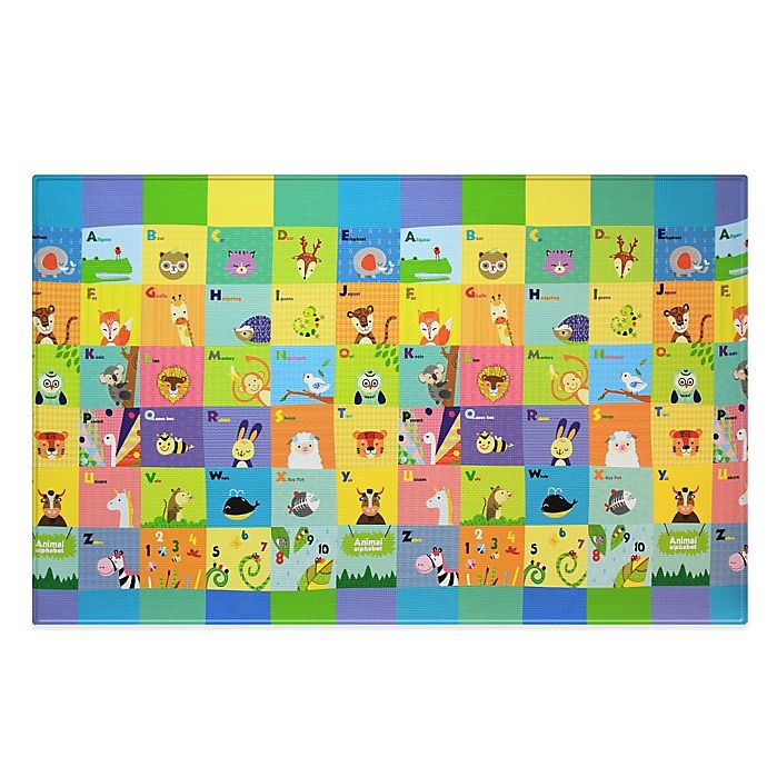 slide 2 of 5, BABY CARE Large Baby Play Mat - Birds - Trees, 1 ct