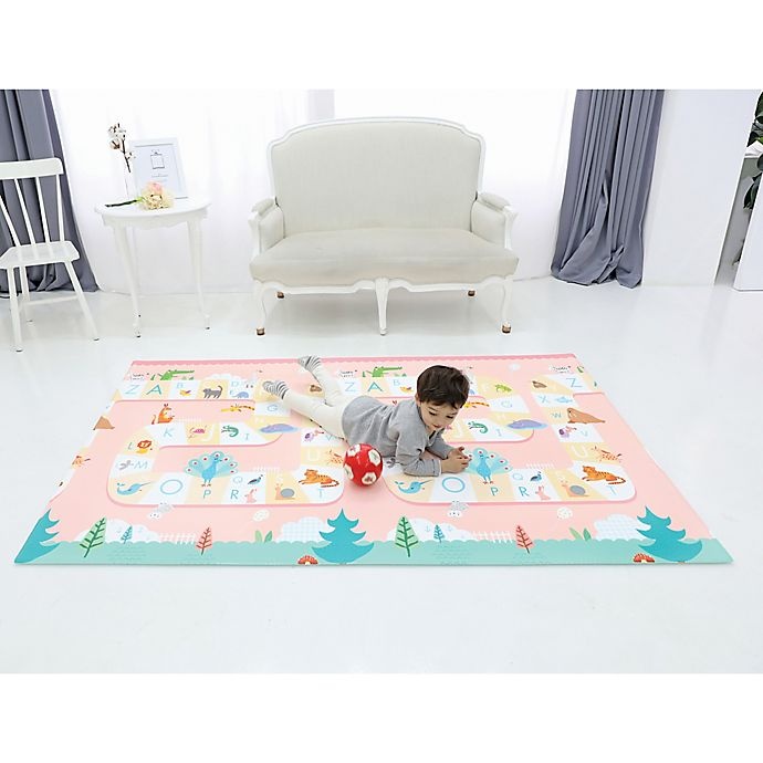 slide 9 of 10, BABY CARE Tiny Ville Play Mat - Grey, 1 ct