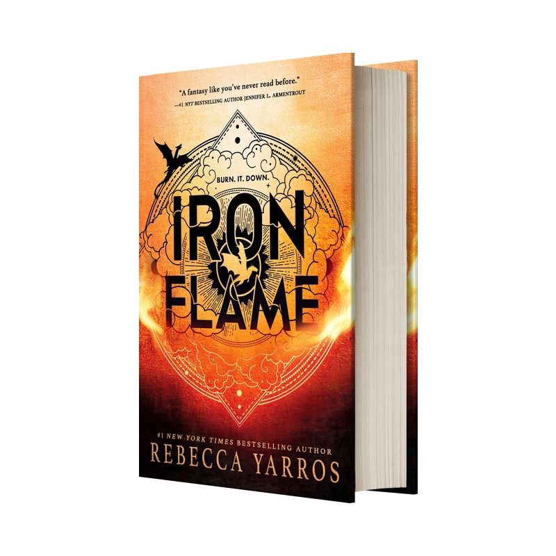 slide 1 of 1, Macmillan Publishers Iron Flame - (Empyrean) - by Rebecca Yarros (Hardcover), 1 ct