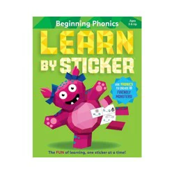 Learn by Sticker: Beginning Phonics - by Workman Publishing (Paperback)
