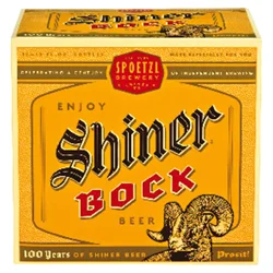 Shiner Bock Beer 12-12 fl. oz. Bottles