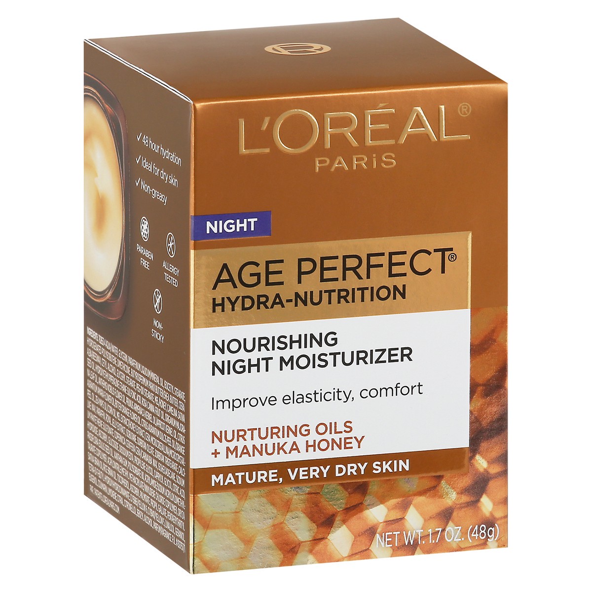 slide 9 of 13, Age Perfect Hydra-Nutrition Nourishing Night Moisturizer 1.7 oz, 1.7 oz