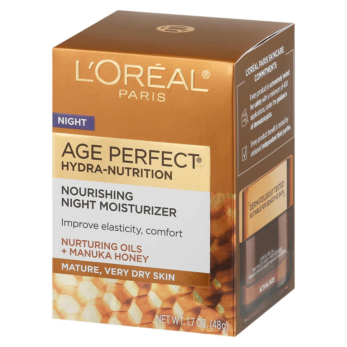 slide 12 of 13, Age Perfect Hydra-Nutrition Nourishing Night Moisturizer 1.7 oz, 1.7 oz