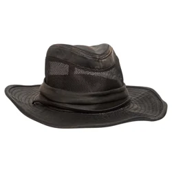 OUTDOOR CAP Charcoal Mesh Crown Safari Hat