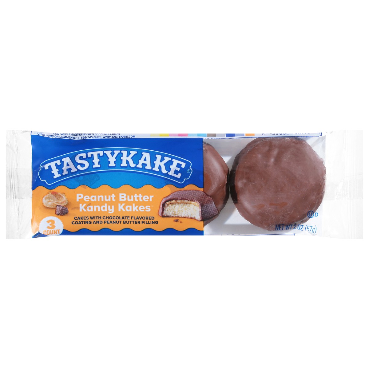 slide 14 of 14, Tastykake PB Kandykake, 2 oz