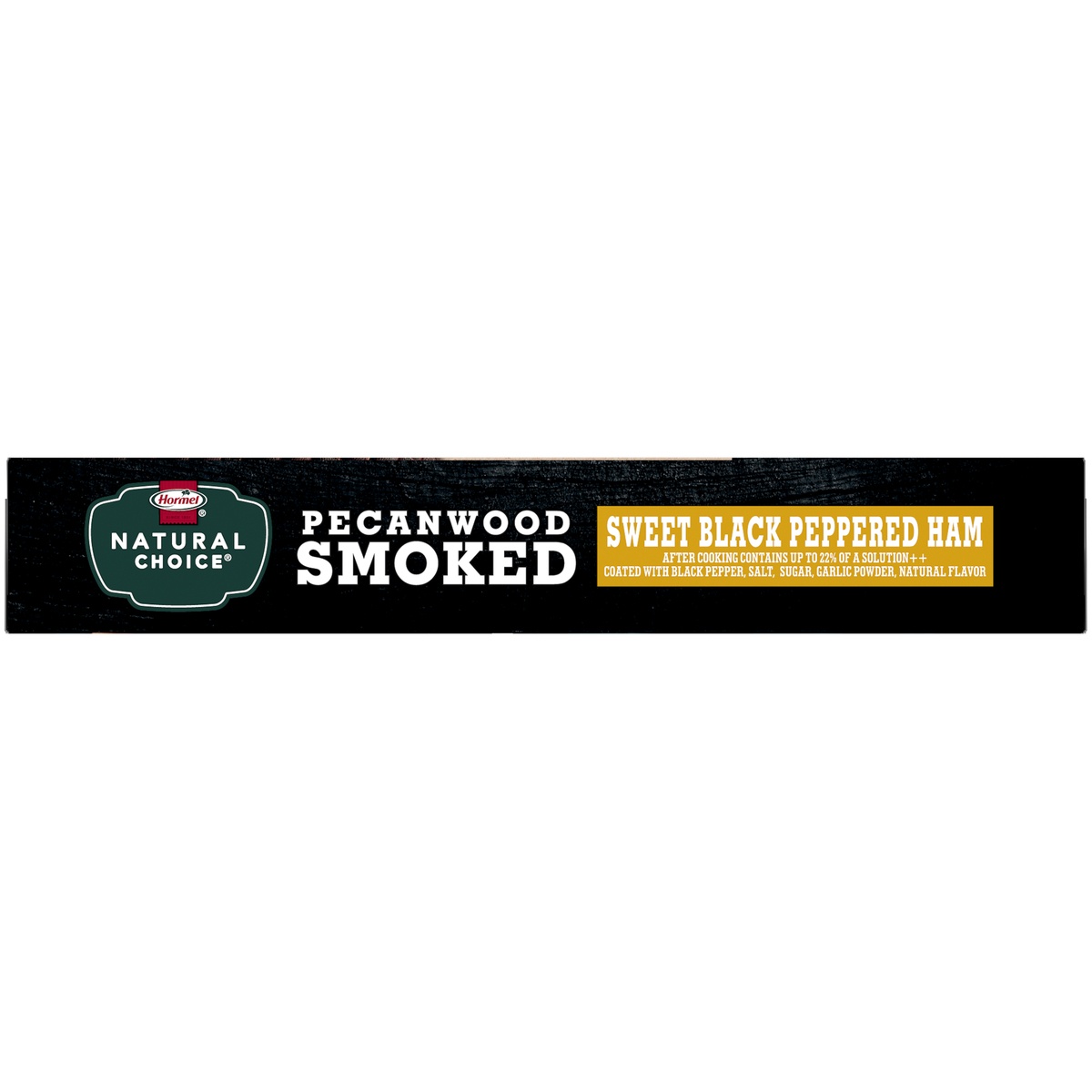 slide 7 of 7, Hormel Natural Choice Pecanwood Smoked Sweet Black Peppered Ham 6 oz. Box, 