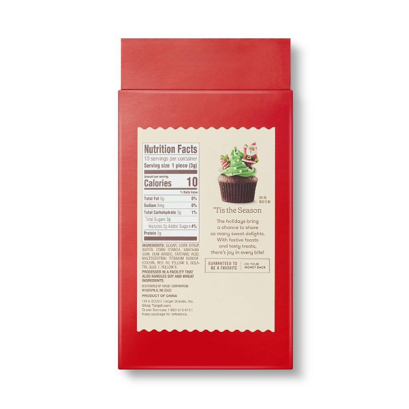 slide 3 of 3, Holiday Santa's Sleigh with Reindeer Icing Decorations - 10ct/1oz - Favorite Day™, 10 ct; 1 oz