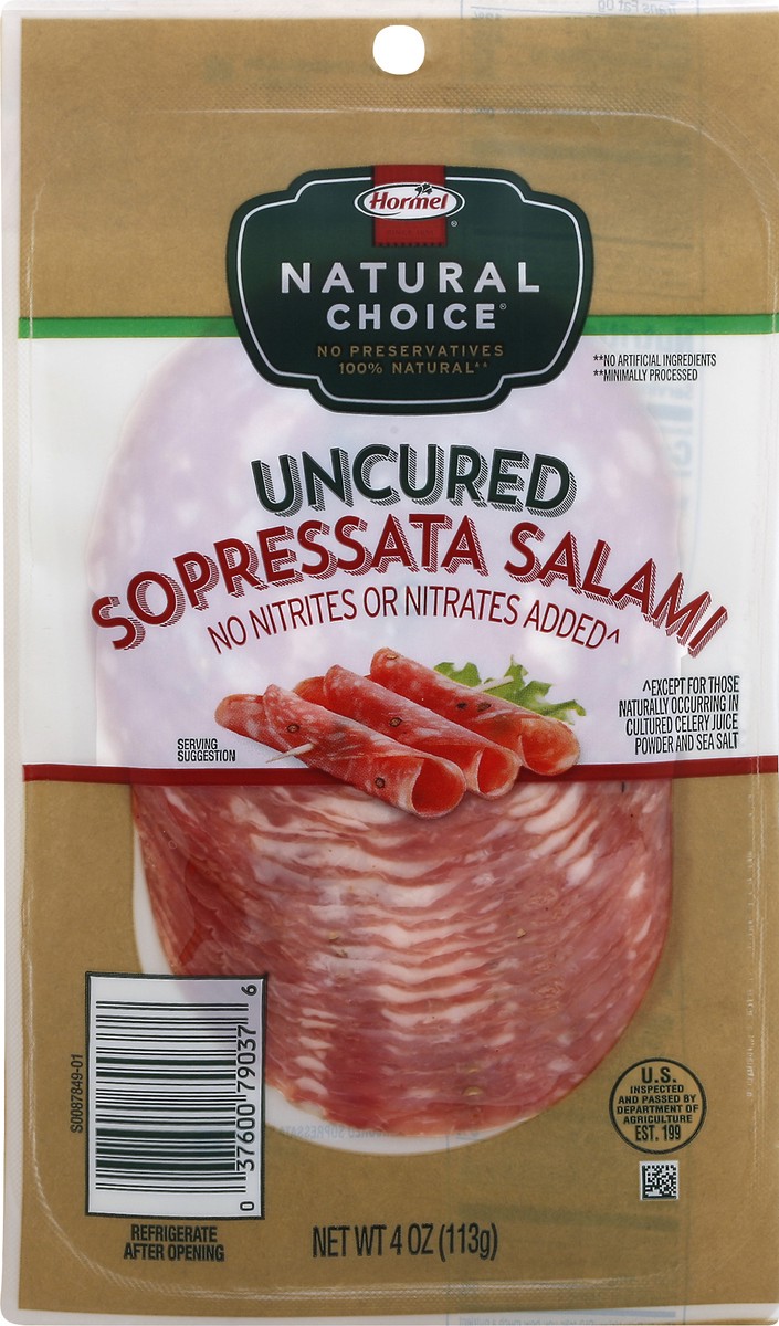 slide 4 of 7, Hormel Salami 4 oz, 4 oz