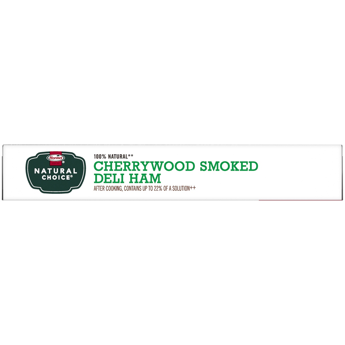 slide 7 of 7, Hormel NATURAL CHOICE Cherrywood Smoked Ham, 