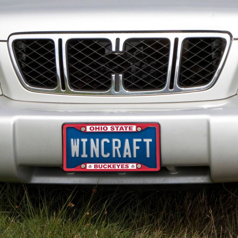 slide 2 of 3, NCAA Ohio State Buckeyes Colored License Plate Frame, 1 ct