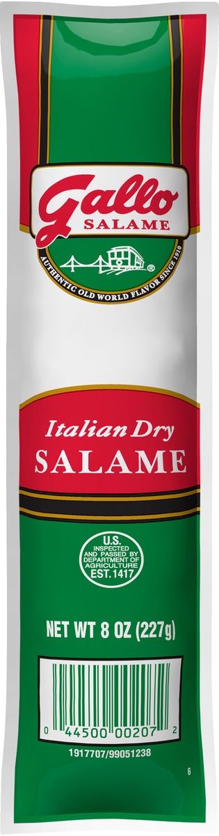 slide 4 of 4, Gallo Italian Dry Salame Chub, 8 oz
