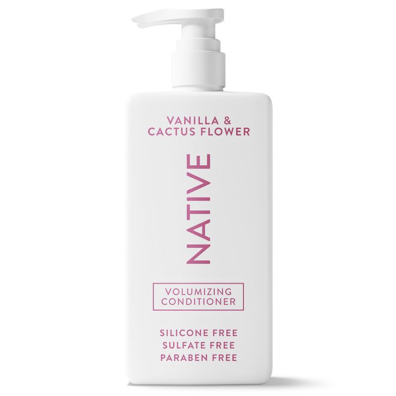 slide 1 of 14, Native Fall Seasonal Vanilla & Cactus Flower Volumizing Conditioner - 16.5 fl oz: Paraben-Free, Sulfate-Free, Vegan, Daily Use, 16.5 fl oz
