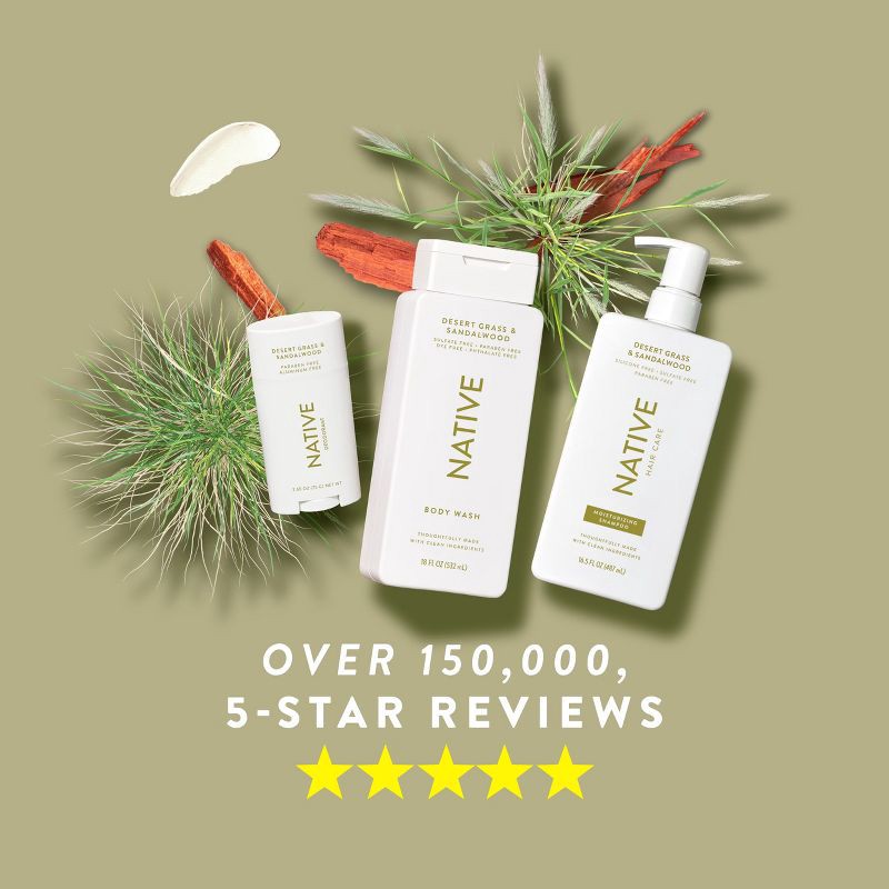 slide 6 of 11, Native Fall Seasonal Desert Grass & Sandalwood Moisturizing Conditioner - 16.5 fl oz, 16.5 fl oz