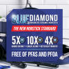 slide 4 of 19, Blue Diamond Ceramic Nonstick Covered Saute Pan - Blue, 5 qt