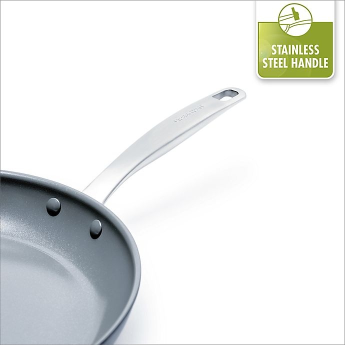 slide 6 of 6, GreenPan Chatham Ceramic Nonstick Wok - Grey, 11 in