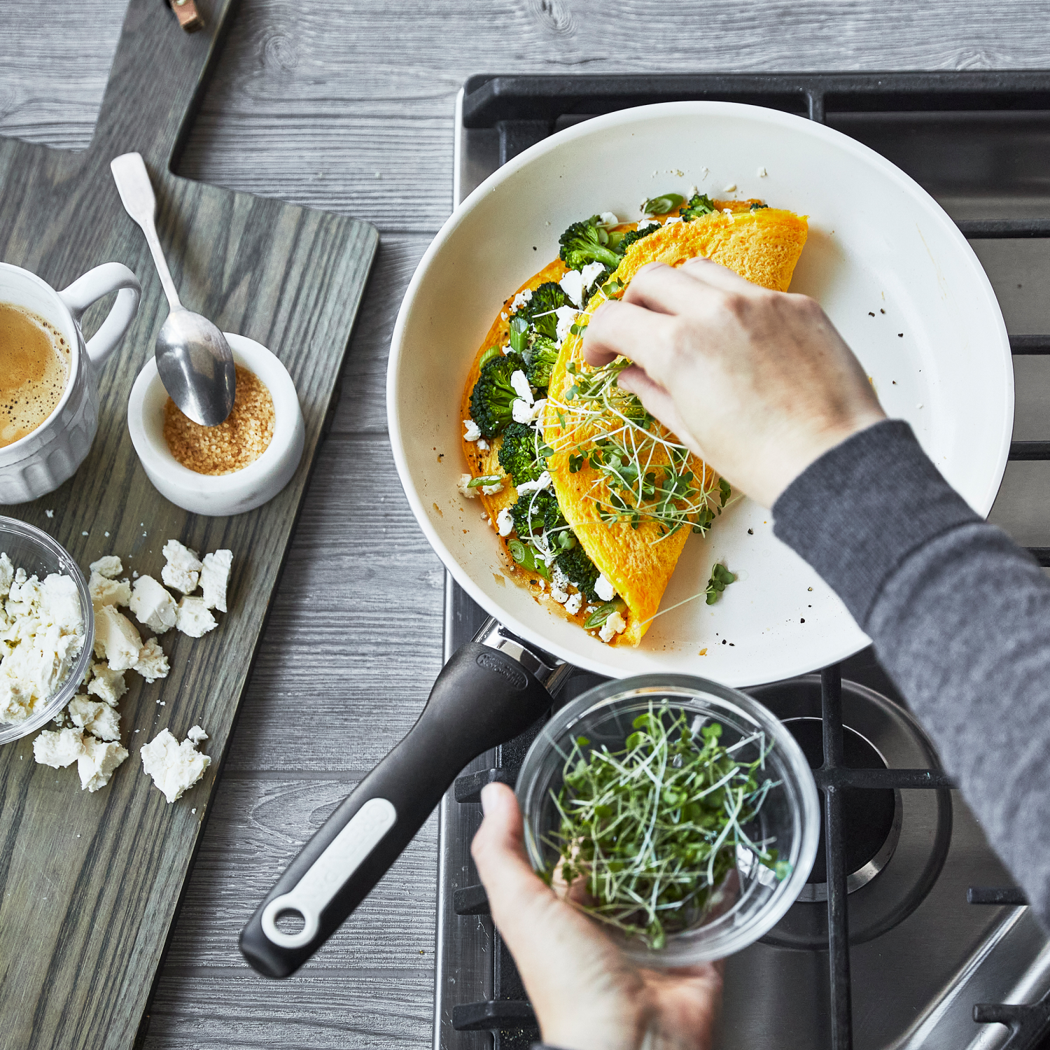 slide 3 of 6, GreenPan Black Rio Collection Healthy Ceramic Nonstick Frypan 10 Inch 1 ea, 1 ct