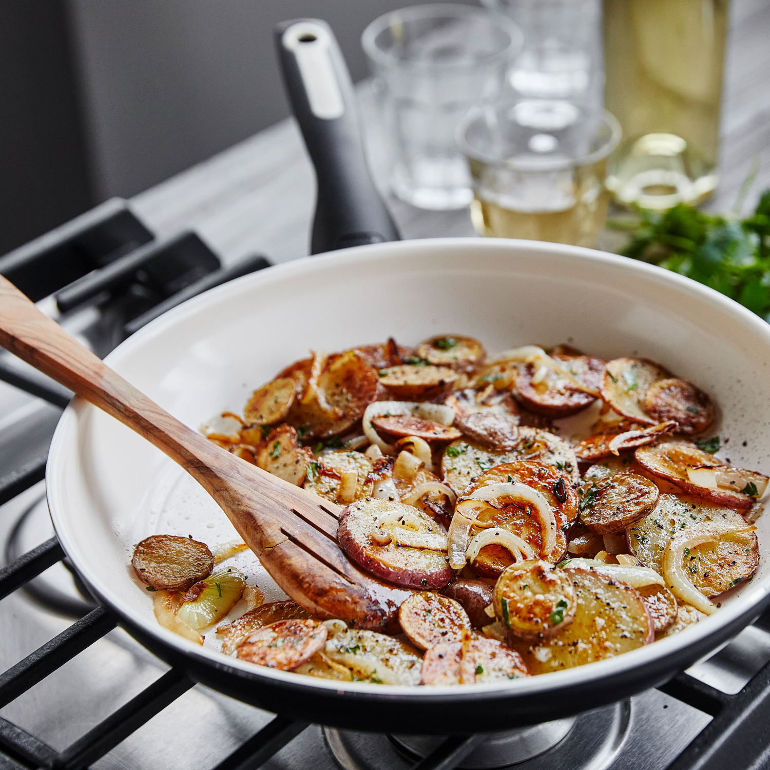 slide 3 of 6, GreenPan Black Rio Collection Healthy Ceramic Nonstick Frypan 12 Inch 1 ea, 1 ct