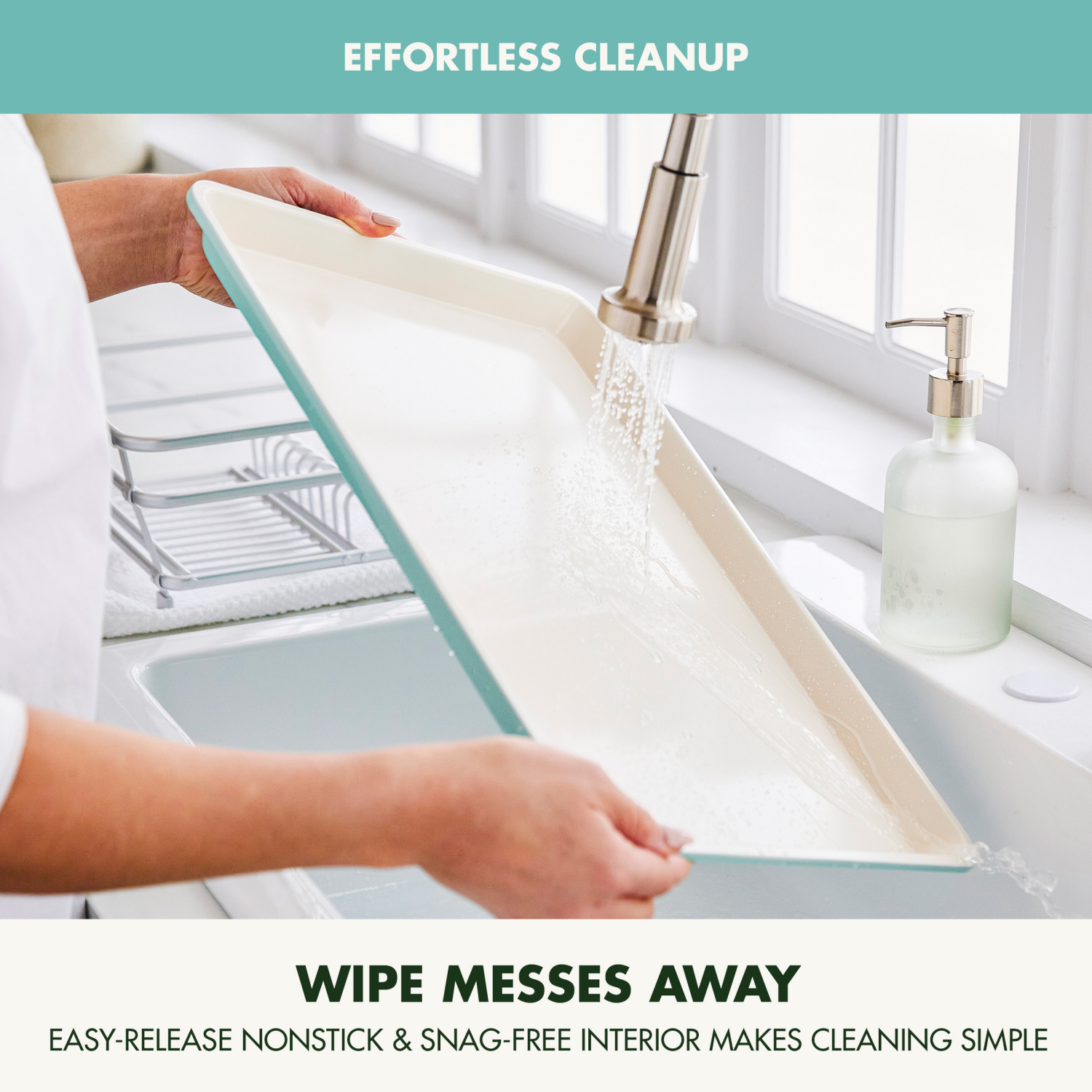 slide 7 of 8, GREEN PAN GreenPan 18"x13" Nonstick Ceramic Cookie Sheet Turquoise, 1 ct