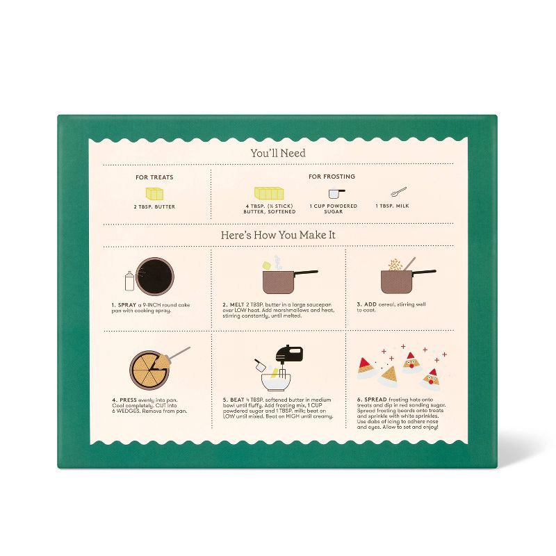 slide 4 of 4, Holiday Santa Crispy Rice Treats Kit - 8.86 - Favorite Day™, 1 ct