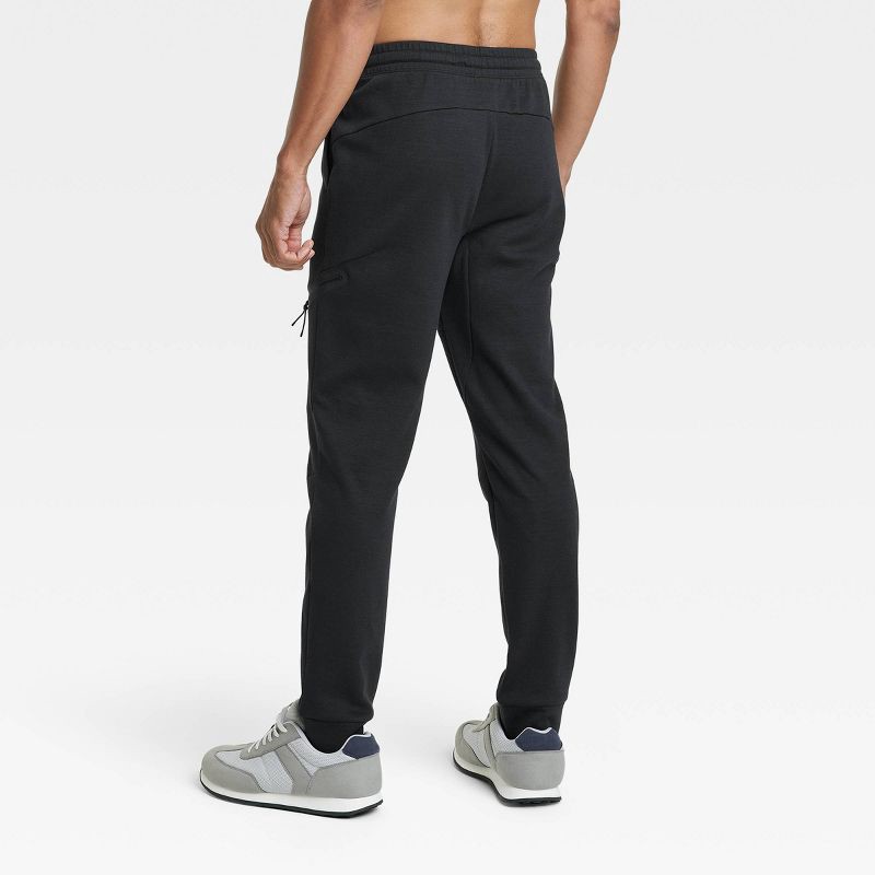 Men's Ponte Joggers - All in Motion Black L 1 ct