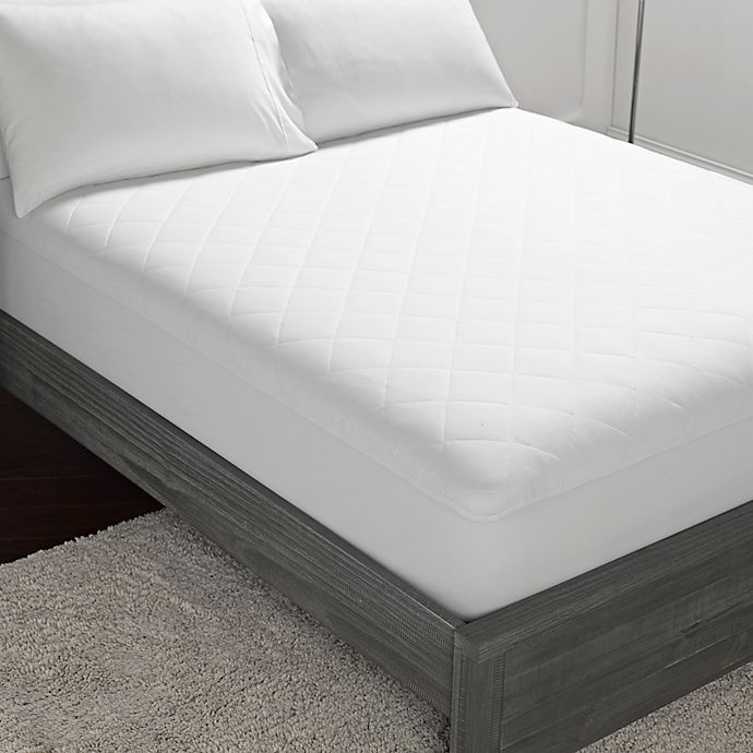 slide 3 of 7, Simply Essential California King Microfiber Mattress Pad, 1 ct