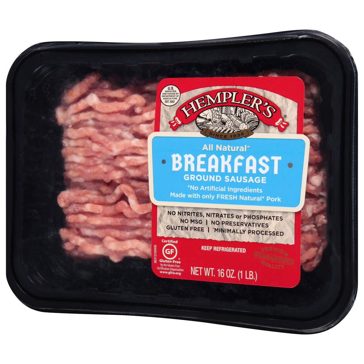 slide 3 of 9, Hempler's Ground Breakfast Sausage, 