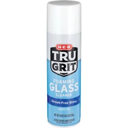 H-E-B Tru Grit Foaming Glass Cleaner