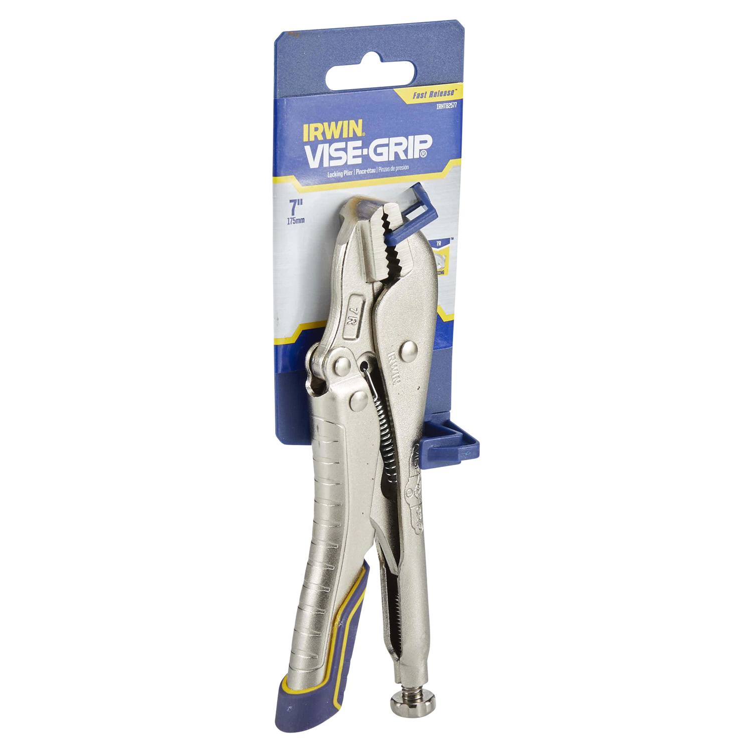 slide 4 of 5, Irwin Vise-Grip Straight Jaw Locking Pliers 1 ea, 1 ct